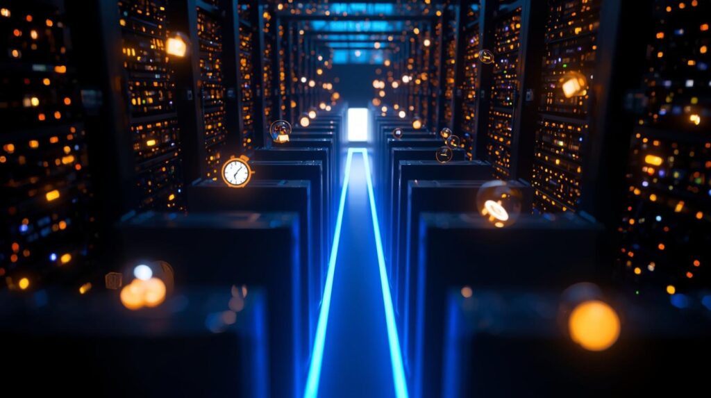 ログ管理によるサイバー攻撃後の調査費用削減と早期復旧のイメージ