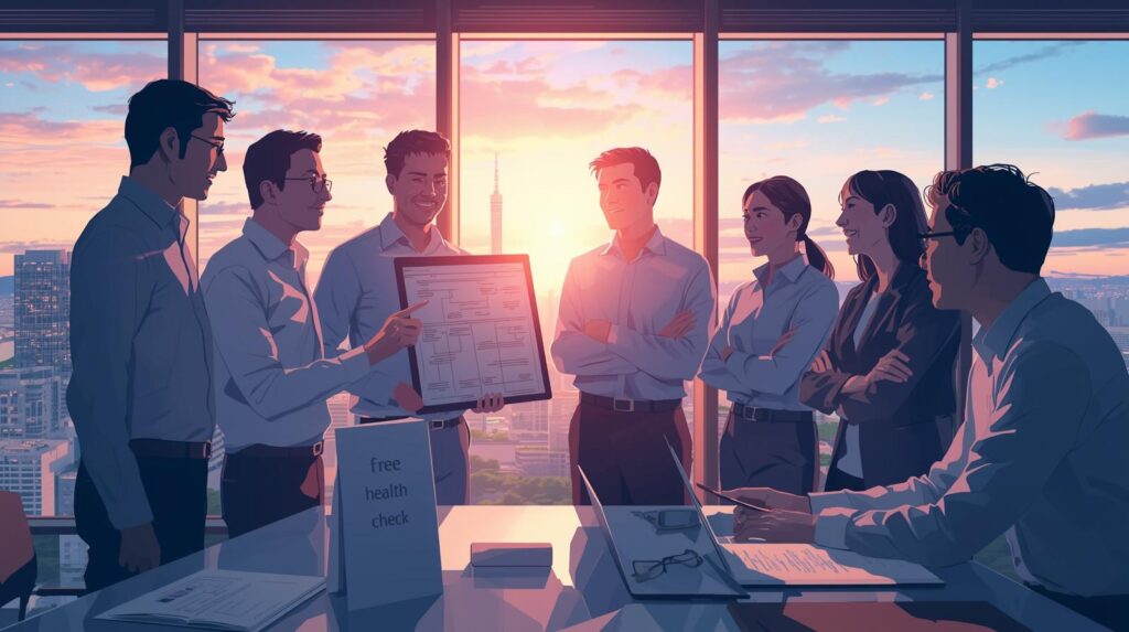 T-dot（ティードット）による無料ネットワーク health check の案内イメージ