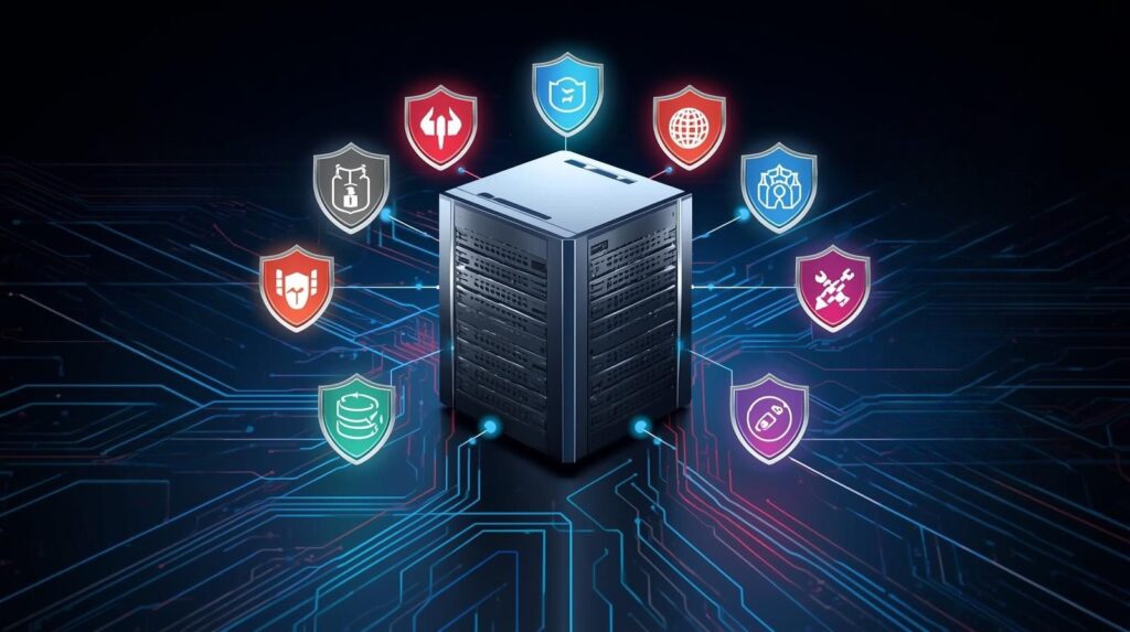 UTM（統合脅威管理）の仕組み：ファイアウォール、ウイルス対策、Webフィルタリングなどを1台に集約した総合セキュリティ機器